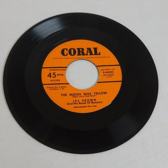 Over The Rainbow 1951 Les Brown 45 rpm 4 Record Set Coral Records Unbreakable - Picture 5 of 12